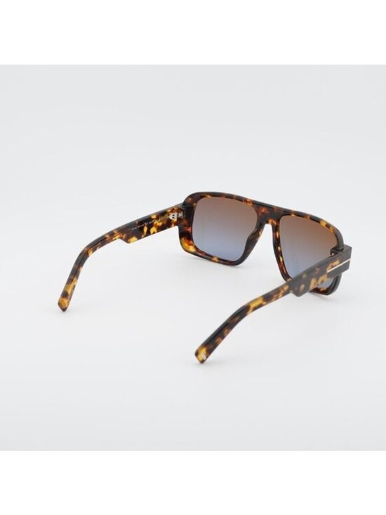 Tom Ford Turner FT1101 52F Sunglasses Havana Aviator Frame, Brown Lenses main image 8